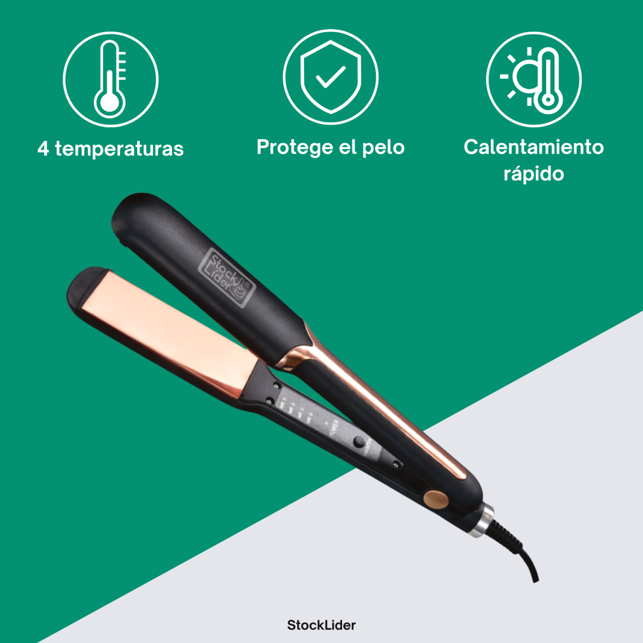 Plancha para el cabello