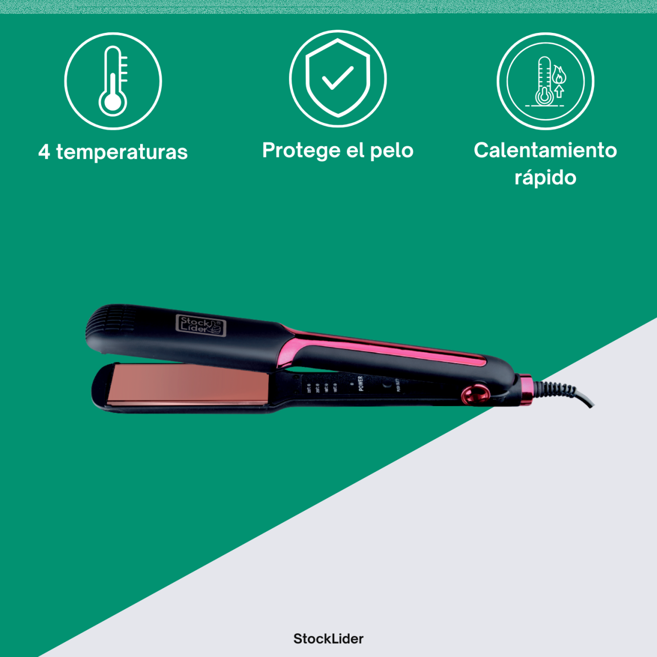 Plancha para el cabello