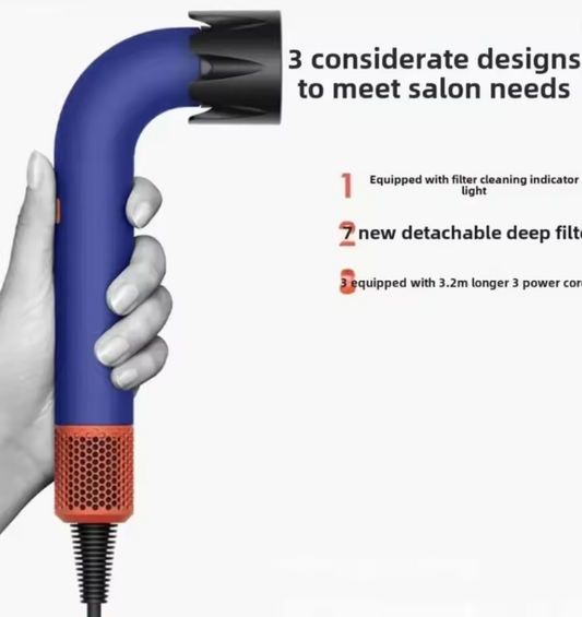 Súper Secador de Pelo Profesional 4 en 1