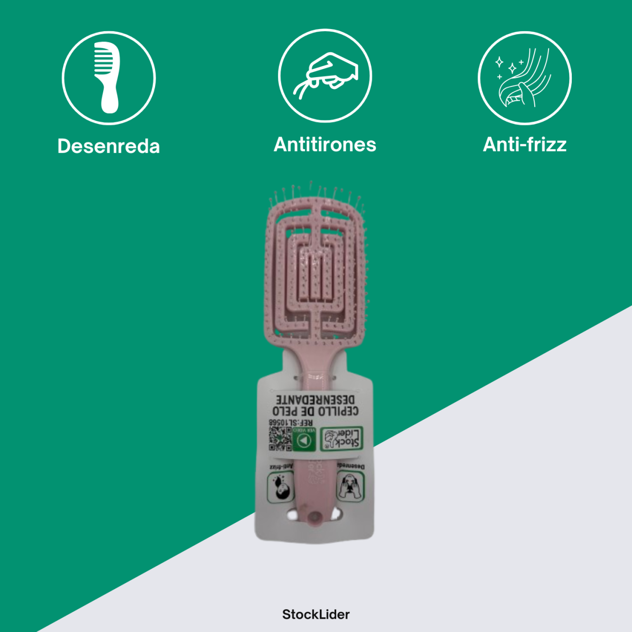 Cepillo de pelo desenredante
