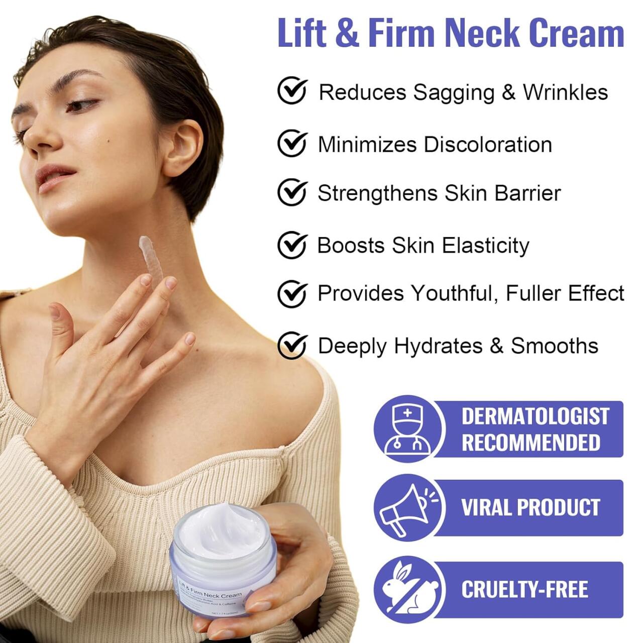 Crema Antienvejecimiento Cuello y Escote
