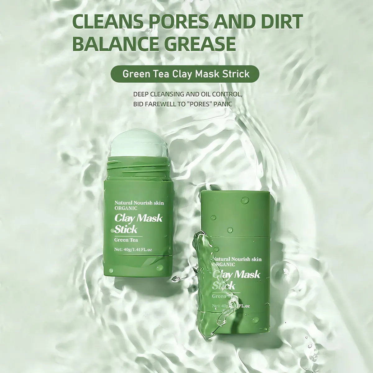 Pack MASAJEADOR FACIAL + MASCARILLA TÉ VERDE