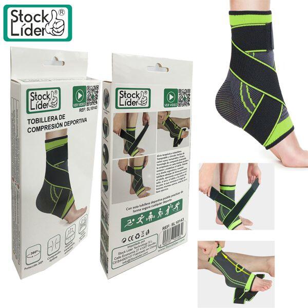 Pack Tobillera + Rodillera de compresión deportiva