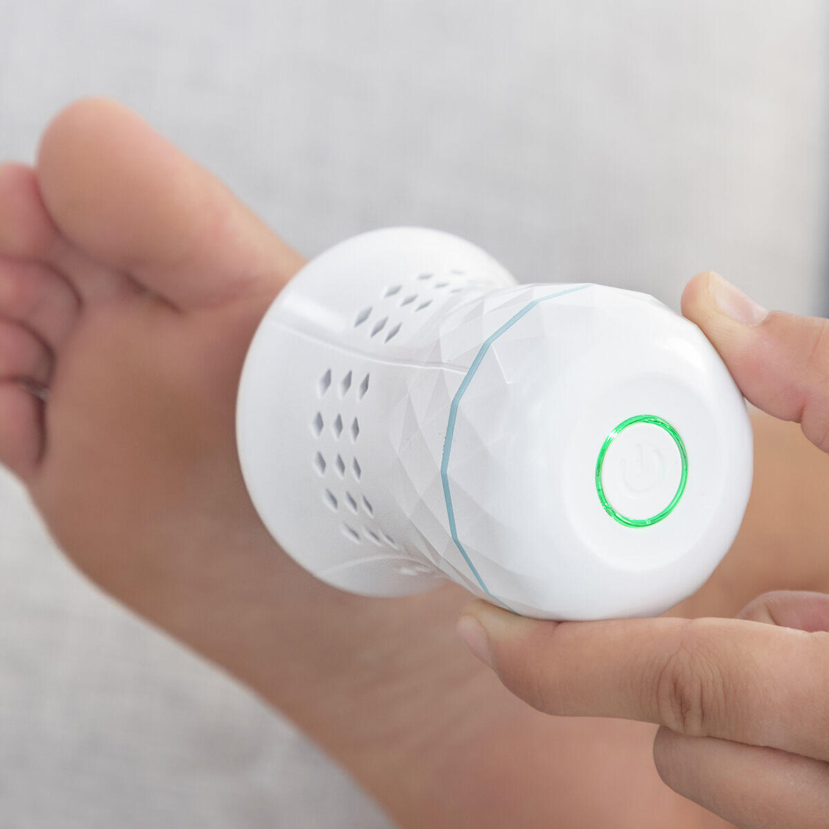 Lima de Pedicura Recargable con Aspirador Integrado