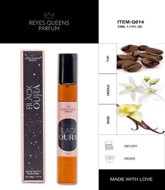 Perfume Eau de Toilette Black Oura Pour Femme 33ml
