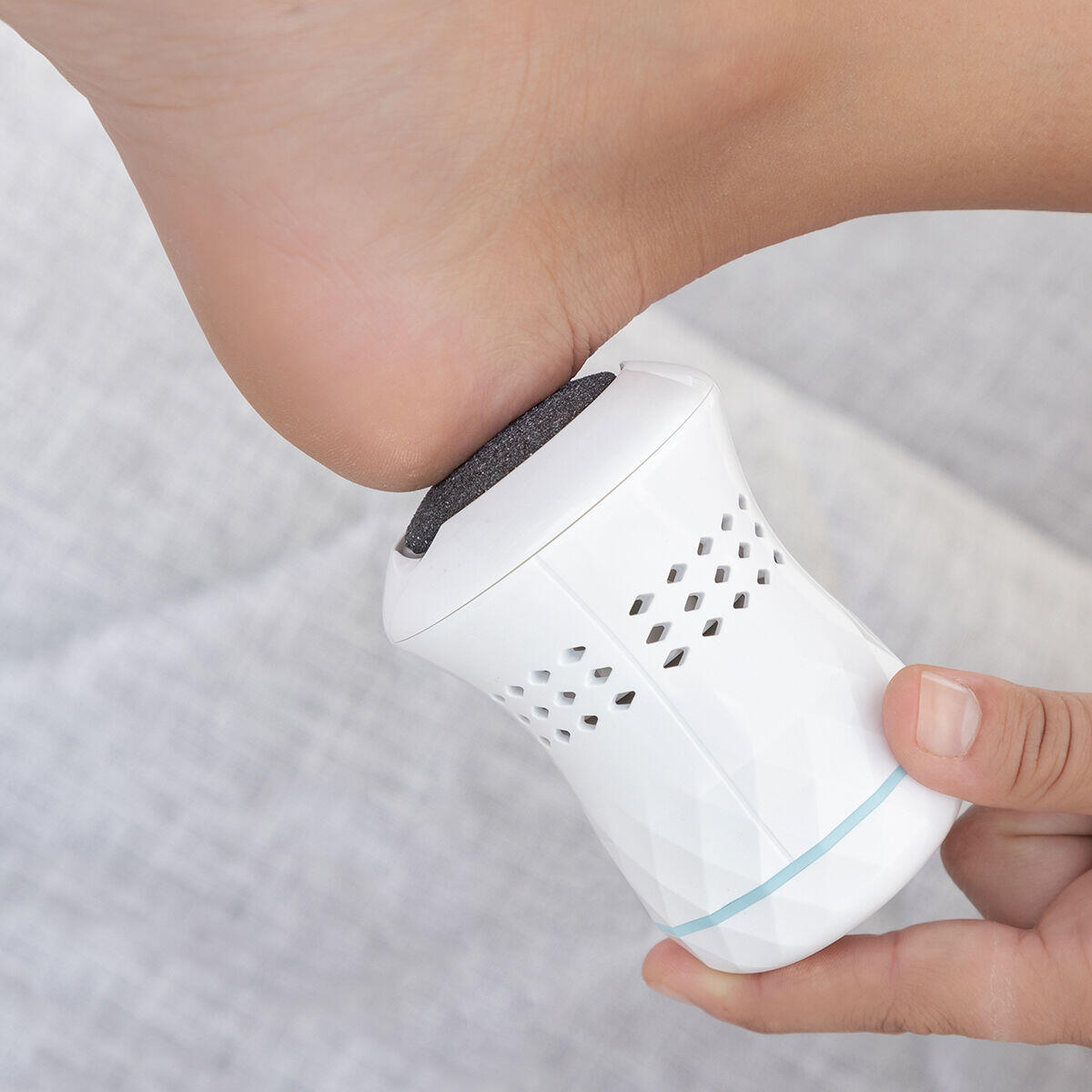 Lima de Pedicura Recargable con Aspirador Integrado