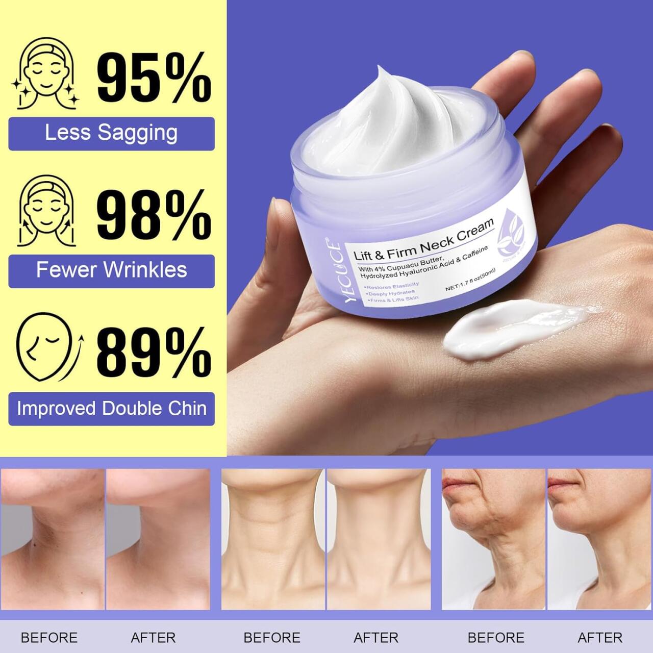 Crema Antienvejecimiento Cuello y Escote