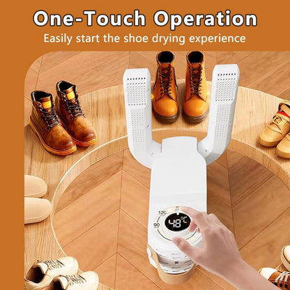 Secador de zapatos multifuncional con asa