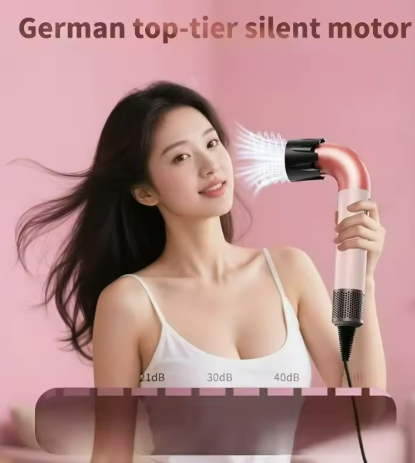 Súper Secador de Pelo Profesional con 4 Cabezales