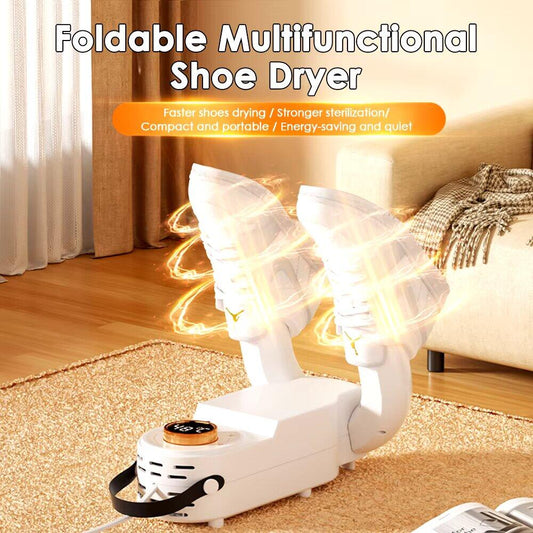Secador de zapatos multifuncional con asa