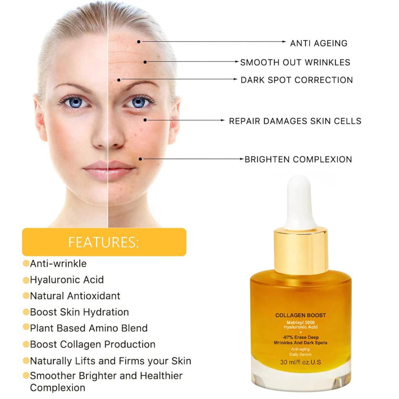 WEST&MONTH Serum Potenciador de Colageno