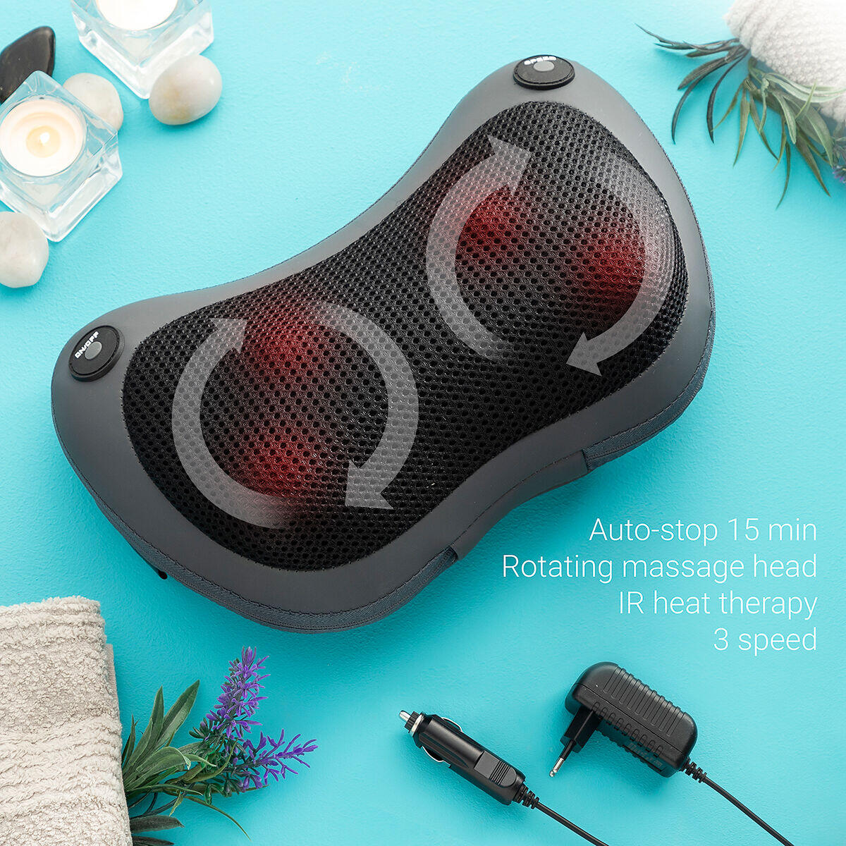 Masajeador Shiatsu Compacto Shissage