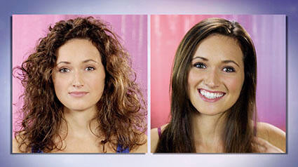 Cepillo Alisador Giratorio 3 en 1