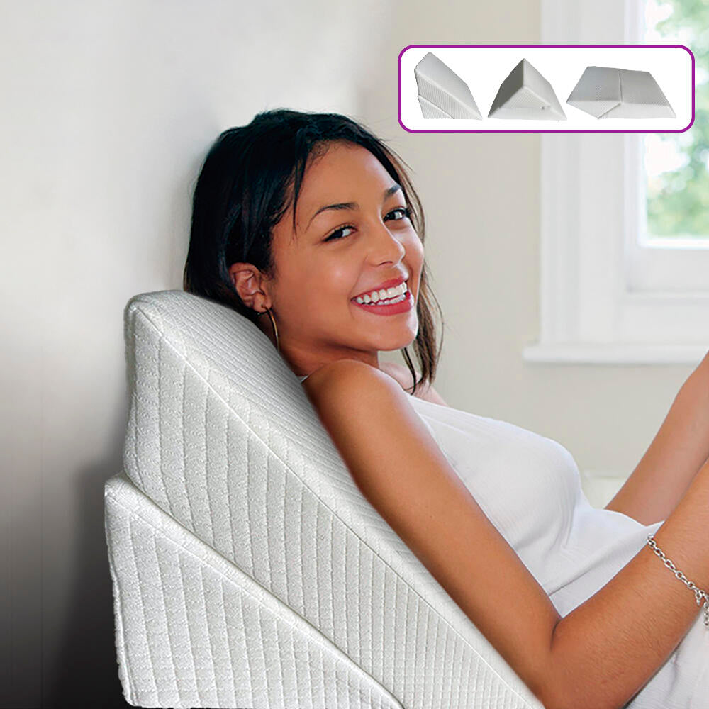Almohada Triangular Multiposición de Doble de Cuña