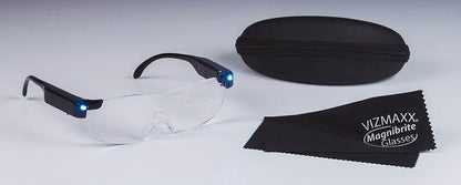 Gafas de aumento con luz LED