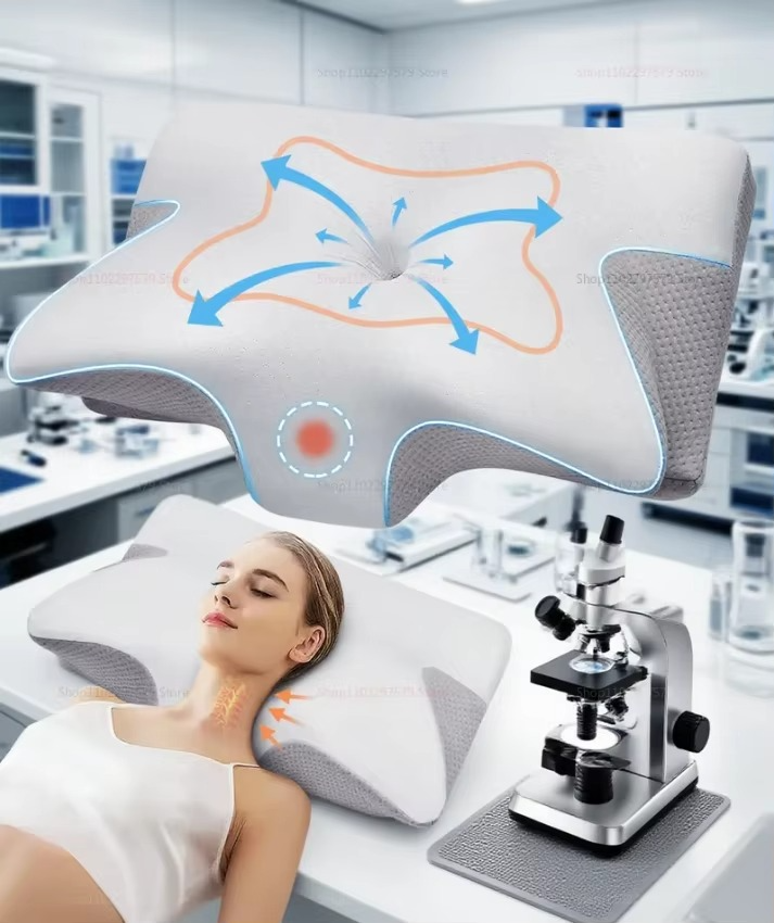 Almohada Cervical Ortopédica 2 en 1