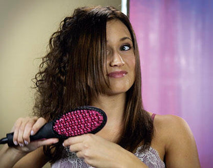 Cepillo Alisador Giratorio 3 en 1