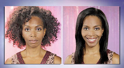 Cepillo Alisador Giratorio 3 en 1