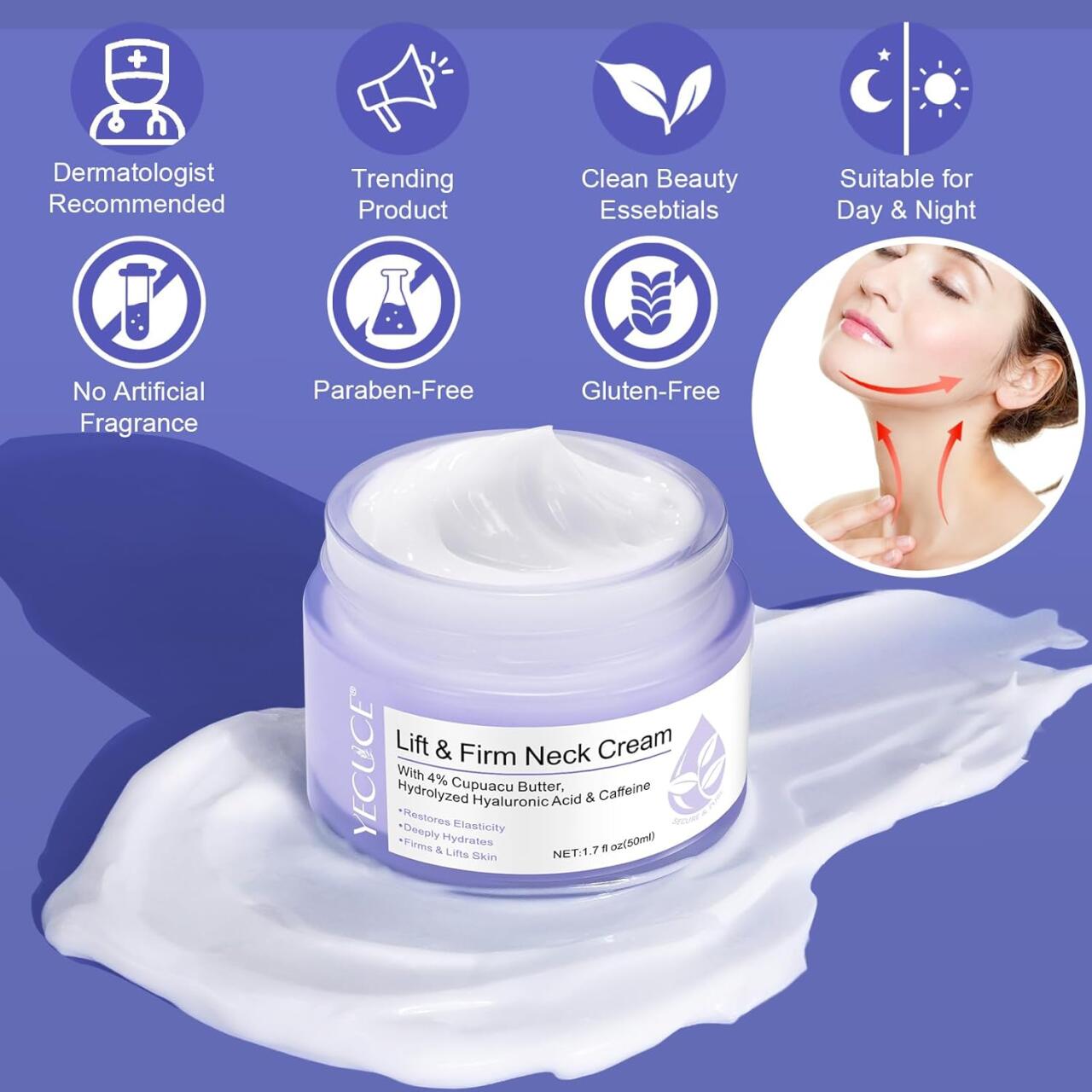 Crema Antienvejecimiento Cuello y Escote